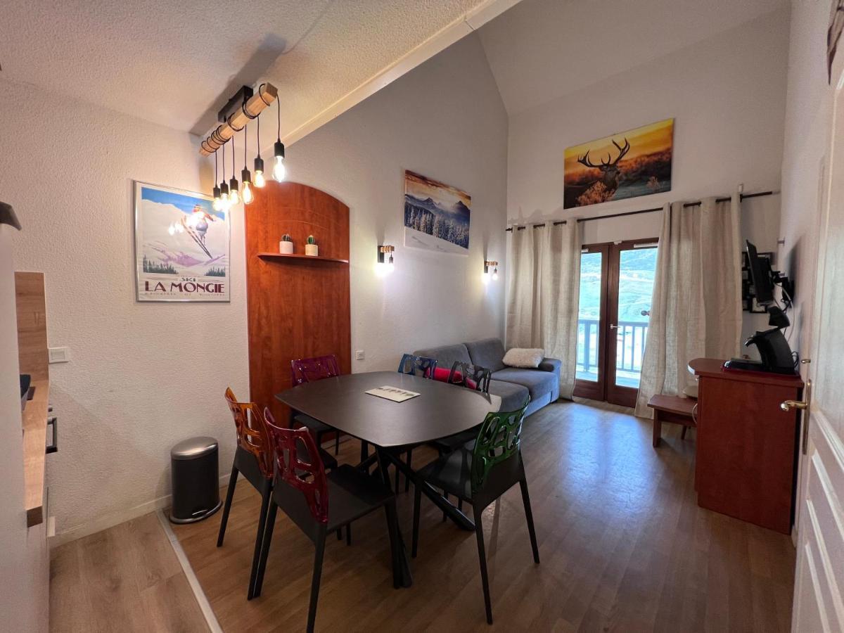 Appartamento Duplex 8 Couchages, Au Pied Des Pistes De La Mongie Esterno foto