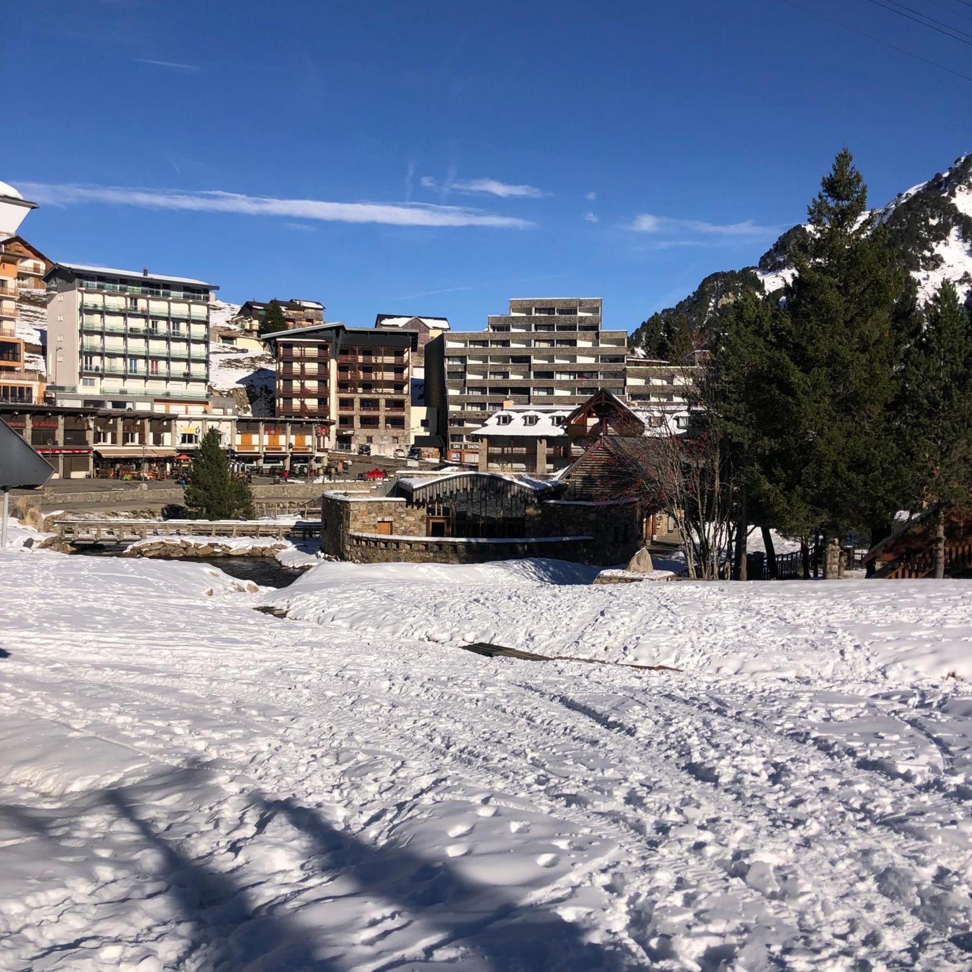 Appartamento Duplex 8 Couchages, Au Pied Des Pistes De La Mongie Esterno foto